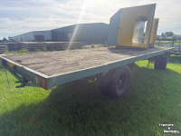 Anhänger Miedema platte kar hooiwagen