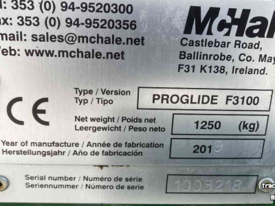 Mähwerk McHale Proglide F 3100