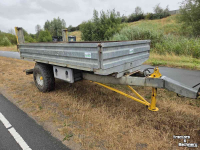 Kipper Zocon Z045 bakkenwagen kipper hardox vloer