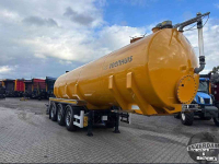 Gülle Transporttankwagen Veenhuis Komt binnen ! 2x Veenhuis mestoplegger
