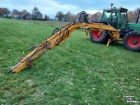 Mähausleger mit Schlegelmäher Herder mbk 105 klepelmaaier maaikorf maaiarm