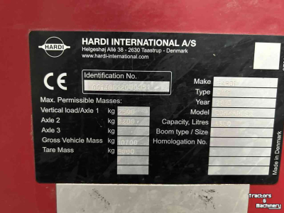 Anhängefeldspritze Hardi commander CM11