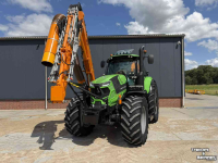 Schlepper / Traktor Deutz-Fahr Agrotron 6185 TTV met Herder Grenadier MBKA 513 LSH