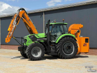 Schlepper / Traktor Deutz-Fahr Agrotron 6185 TTV met Herder Grenadier MBKA 513 LSH