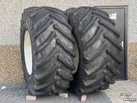 Räder, Reifen, Felgen & Distanzringe Trelleborg Set TM900  800/65R38 op velg asgat 280/335/10gaats  48mm