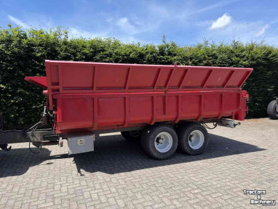 Kipper  LBA 12 tons sloot vuil kipper