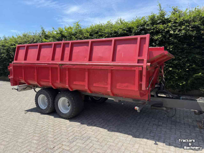 Kipper  LBA 12 tons sloot vuil kipper