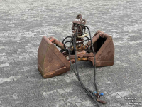 Zweischalengreifer  Knijpbak met rotor  Tweeschalengrijper