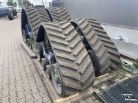 Raupen und Laufwerke Zuidberg Tracks voor een longwheelbase trekker