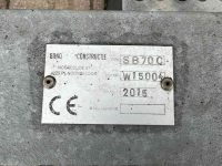 Weide-belüfter / Weide-egge Bano SB 70 C Bandensleep