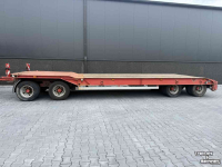 Tieflader / Anhänger Burg 4-asser dieplader aanhanger met containerrail