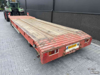 Tieflader / Anhänger Burg 4-asser dieplader aanhanger met containerrail