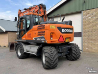 Bagger / Baggermaschine Doosan DX140w-5 met draaikantelstuk egcon