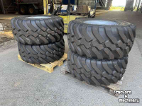 Räder, Reifen, Felgen & Distanzringe BKT 500/60R22.5 FL630 op wiel 8 gts ET-50