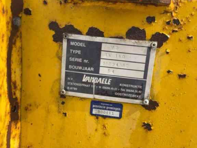 Holzschredder VanDaele TV180