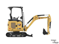 Minibagger Caterpillar 301.7CR Canopy, minigraver, minikraan, BJ2024, Demo!