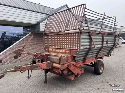 Lade- und Dosierwagen Strautmann LB 21 opraapwagen