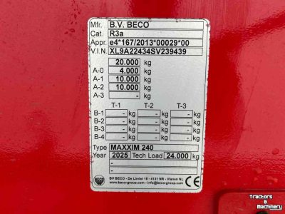 Kipper Beco Maxxim 240