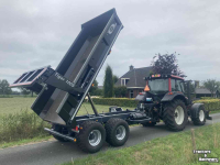 Schlepper / Traktor Valtra N82, trekker verhuur, tractor verhuur, trekker met kipper huren