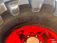 Räder, Reifen, Felgen & Distanzringe Michelin 405/70R20 op velg