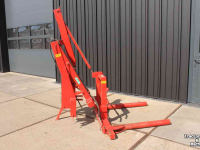 Ballengreifer S&H BCW BDH balenlift hydraulische achterlader met balendrager balenvork balengaffel