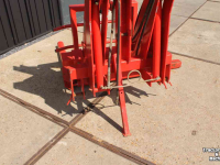 Ballengreifer S&H BCW BDH balenlift hydraulische achterlader met balendrager balenvork balengaffel