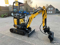 Minibagger New Holland E14D minigraver graafmachine Nieuw Neue