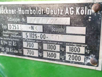 Schlepper / Traktor Deutz D25.1 S