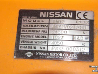 Sonstige Transport- und Industriemaschinen und Zubehör Nissan FV02 pushback truck