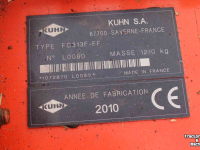 Mähwerk Kuhn FC313F-FF front schijvenmaaier met kneuzer frontmaaier Lift-Control