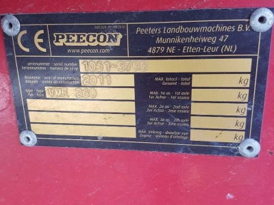 Futtermischwagen Vertikal Peecon Biga 26    -    420284