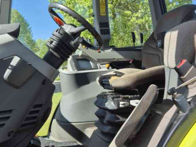 Schlepper / Traktor Claas AXION 810 C-Matic Cebis, 50Km/h. Lucht, Fronthef / PTO.