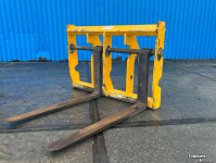 Palettengabeln JCB Palletvorken met compact tool carrier