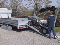 Sonstige Transport- und Industriemaschinen und Zubehör Hiab Monumentwagen met Hiab kraan