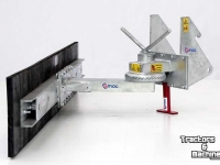 Sonstiges Stall- und Melkmaschinen und Zubehör Qmac Rubbere voerschuif veegbord aanveegschuif aanbouw Kramer 250-350