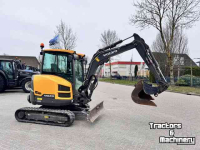 Minibagger Volvo ECR35D, als nieuw! minikraan 3.5 ton