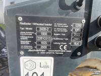 Radlader Schäffer 2428-2 Slechts 393 uur!