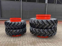 Räder, Reifen, Felgen & Distanzringe Mitas dubbelluchtset 460/85R34 en 520/85R46
