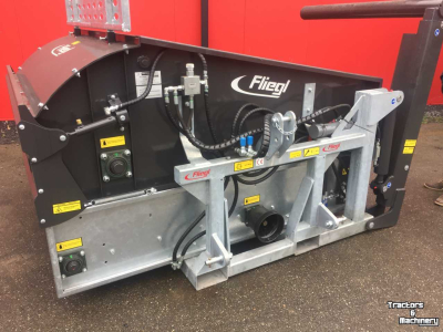 Futterverteilwagen / Futterdosierwagen Fliegl Profi Combi ronde balen verdeler