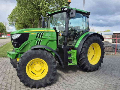 Schlepper / Traktoren John Deere 6105R AutoQuad 40Km/h, TLS, 2014, 6085uur!!