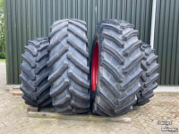 Räder, Reifen, Felgen & Distanzringe  Set Trelleborg TM 1000 VF 750/75R46  en  650/65R38