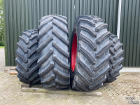 Räder, Reifen, Felgen & Distanzringe  Set Trelleborg TM 1000 VF 750/75R46  en  650/65R38