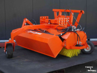 Kehrmaschine Hofstede Veegmachine model SMART shovel model parallelogram pendel verwisselbaar koppel bord