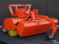 Kehrmaschine Hofstede Veegmachine model SMART shovel model parallelogram pendel verwisselbaar koppel bord