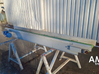 Förderband  Vlakke band 2420 X 250 TRANSPORTBAND VLAKKE BAND FLAT BELT CONVEYOR BELT FLACHBAND FÖRDERBAND
