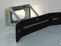 Sonstige Transport- und Industriemaschinen und Zubehör Qmac Modulo Rubber yard scraper 2.10 mtr hookup Mustang 406-506