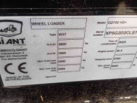 Radlader Giant G2700HD+ -48745 Jubileum machine