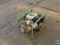 Wasserpump  Pramac MP36-2 vuilwaterpomp motorpomp Honda benzinemotor pompset