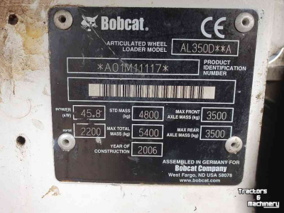 Radlader Bobcat AL-350