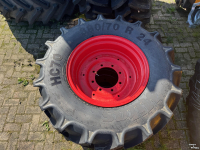 Räder, Reifen, Felgen & Distanzringe Mitas Mitas 380/70R24 op velg